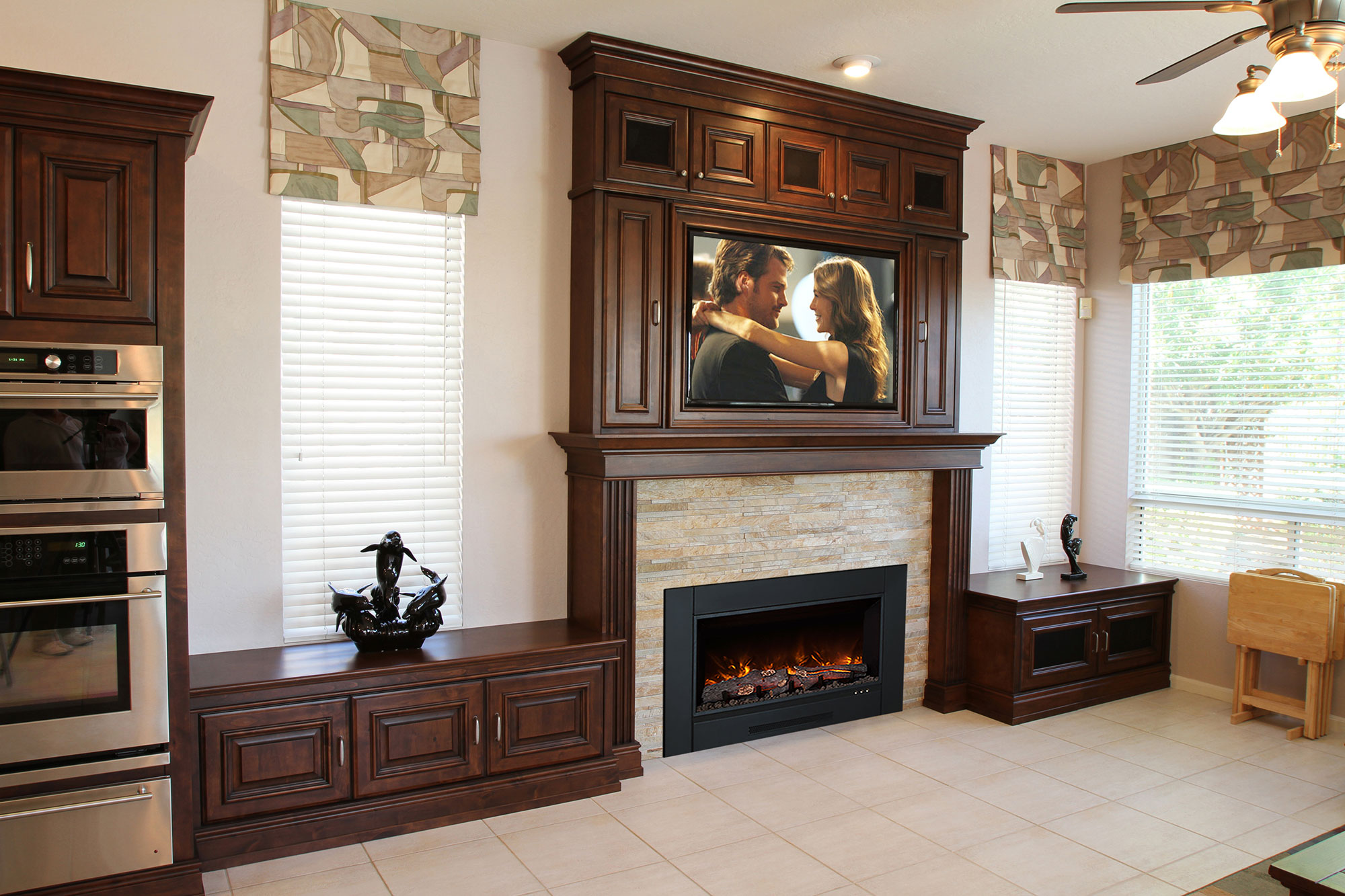 Electric Fireplace With Mantel The Instapaper